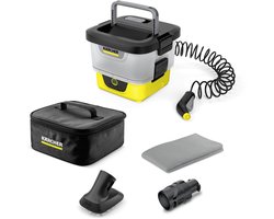 Kärcher OC 4 + Pet Kit - Mobiele Hogedrukreiniger - Op Accu - Looptijd 22 min. - 8 Liter Watertank - Voor Auto's, Huisdieren, Fietsen