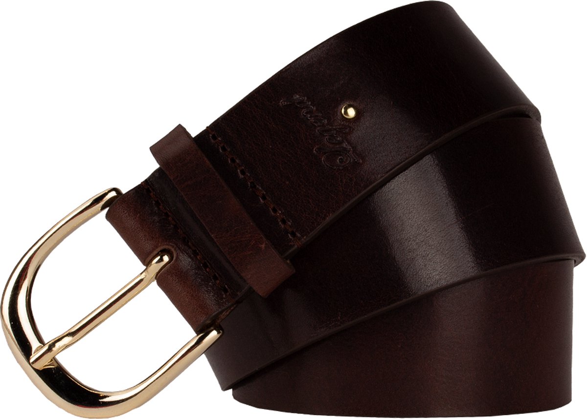 Legend Dames - Leren riem - Bruin - 95cm