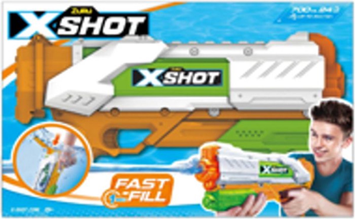 XSHOT Watergevecht Snelvullende Water Blaster van ZURU - Waterpistool — afbeelding 14