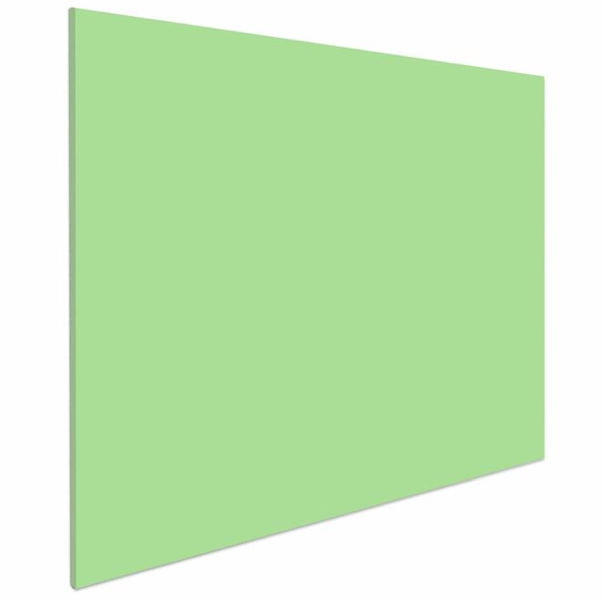 IVOL Whiteboard zonder rand - 100x200 cm - Lime Green - Magnetisch - Frameless