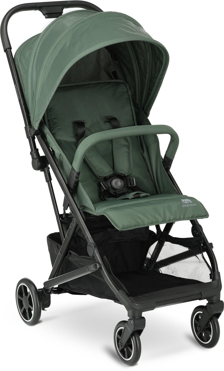 Deryan Easy2 Luxe Buggy - Lichtgewicht - Compact - Inklapbaar - Groen – foto 6