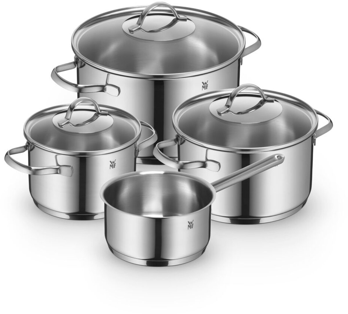 WMF Provence Plus - Pannenset - 4-delig - RVS - Inductie - Ergonomisch