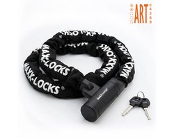 Maxx-Locks Picton Kettingslot - Art 2 Fietsslot - Ketting van 8,3 mm Dikke Schakels - Slot met ART keurmerk - Geschikt voor Electrische Fiets en Fatbike - 90 cm