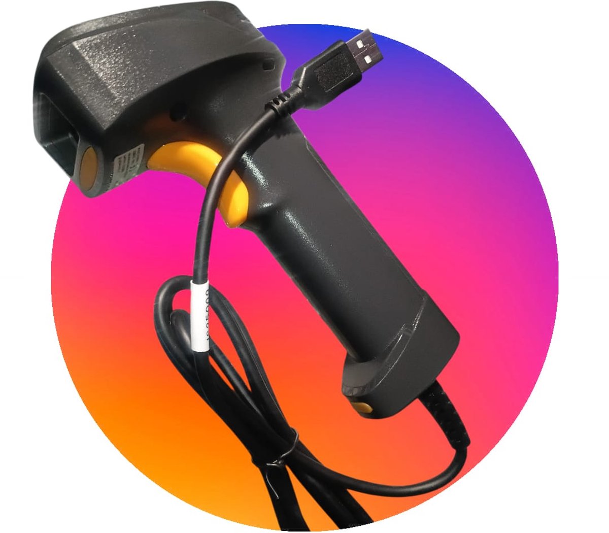 TeleBeni® JZ5800 USB Barcode scanner voor PC, Tablet of Laptop worden verbonden dmv. vaste USB kabel. Voor een tablet gebruikt u een OTG kabel. Perfect voor de meest voorkomende Barcodes en QR codes op diverse ondergronden.