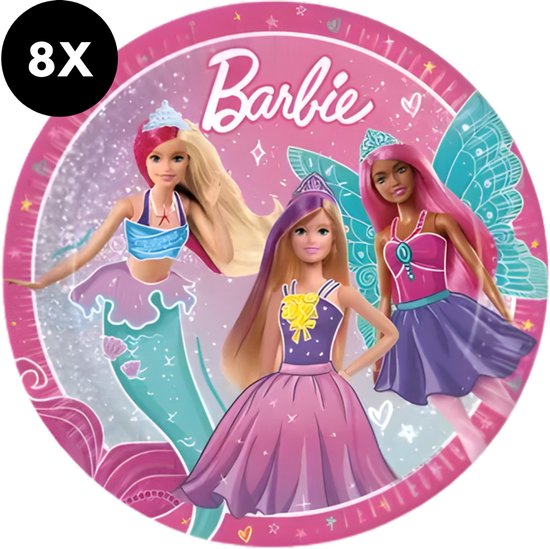 Barbie Fantasy karton bord 8 pcs 23 cm FSC