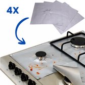 Cheqo® Gasfornuis Beschermfolie - Gasfornuis Beschermers - Beschermfolie Gasfornuis - Fornuis Beschermer - Fornuisbescherming - Gaskookplaat Beschermfolie - Gaskookplaat Beschermer - Kookplaat Beschermfolie