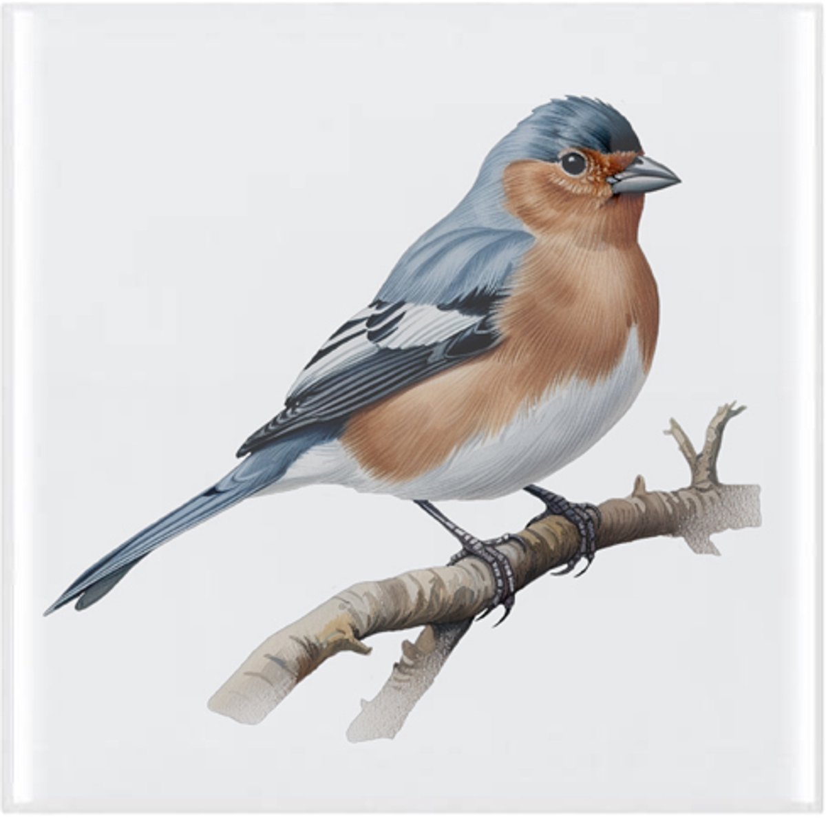 Geurfruit - Decoratie Tegeltje - Design - vink