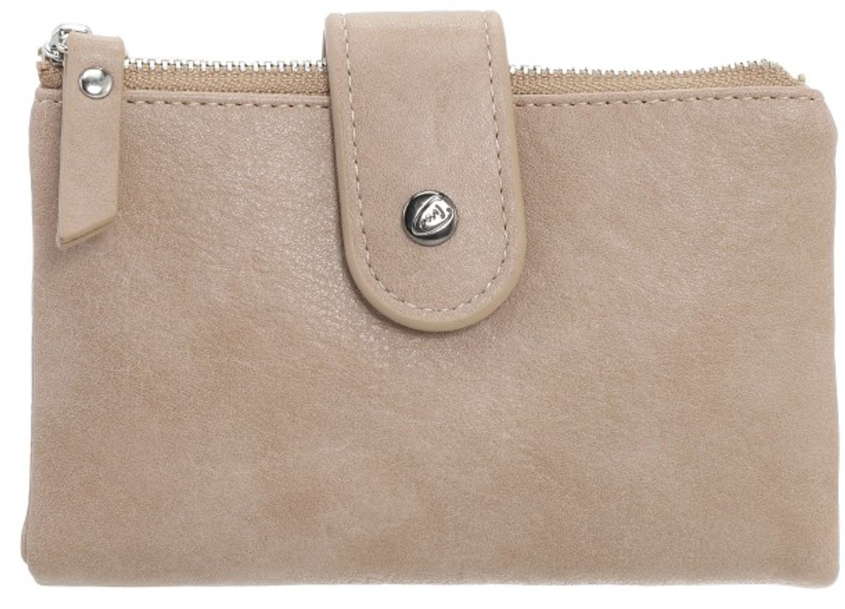 Khaki portemonneetje Natal- Dames portemonnee- Cadeau- Moederdag- Sint- Kerst- Compact