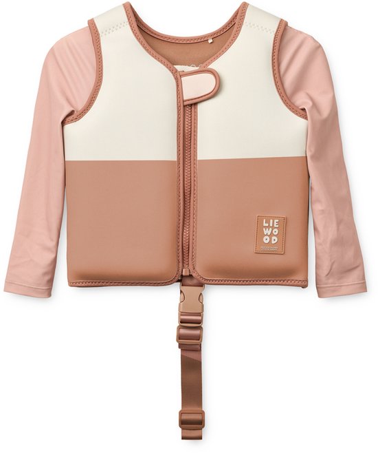 Liewood - Dove - Zwemvest met mouwen - Tuscany rose multi mix - 15/19 KG