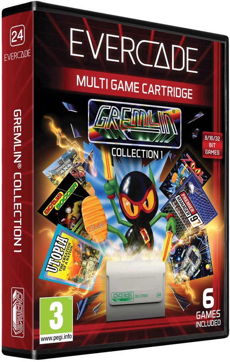 Evercade - Gremlin cartridge 1 - 6 games