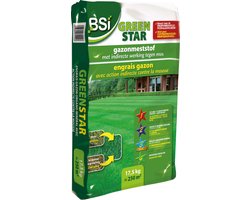 BSI - Green Star Gazonmeststof - 17,5 kg voor 250 m²