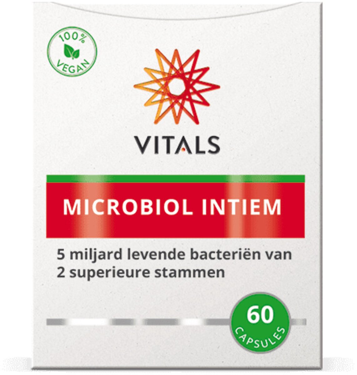Vitals - Microbiol Intiem - 2 x 60 capsules - Voordeelverpakking