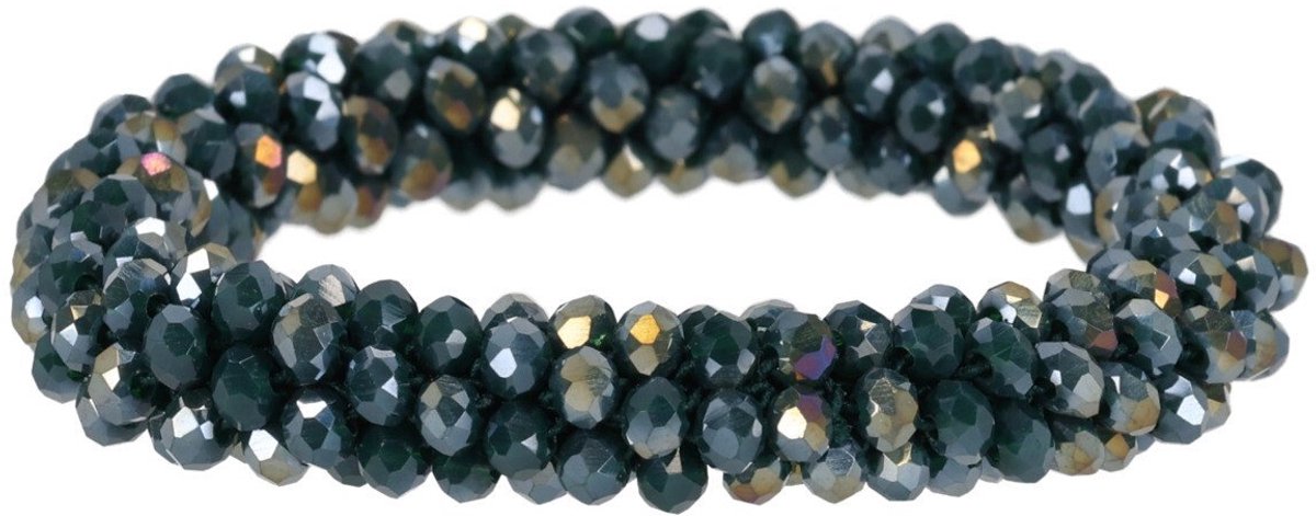 QHP - Knotband Shine - Shine - Palm Green