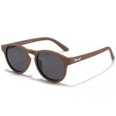 Maesy Kinder Zonnebril Faela - 3 t/m 6 jaar - Flexibel - UV400 Bescherming - Zonnebril Kind - Taupe Bruin