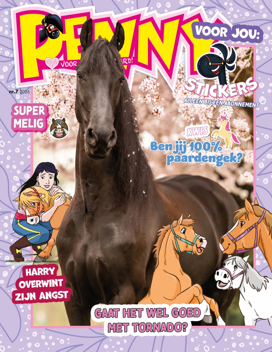 Penny Magazine Nr. 7-2026 - Tijdschriften - Tijdschrift - Magazine - Tijdschrift Paarden - Tijdschrift Kinderen - Paard - Paarden Spullen - Paardenliefhebber - Paarden - Pony - Veulen