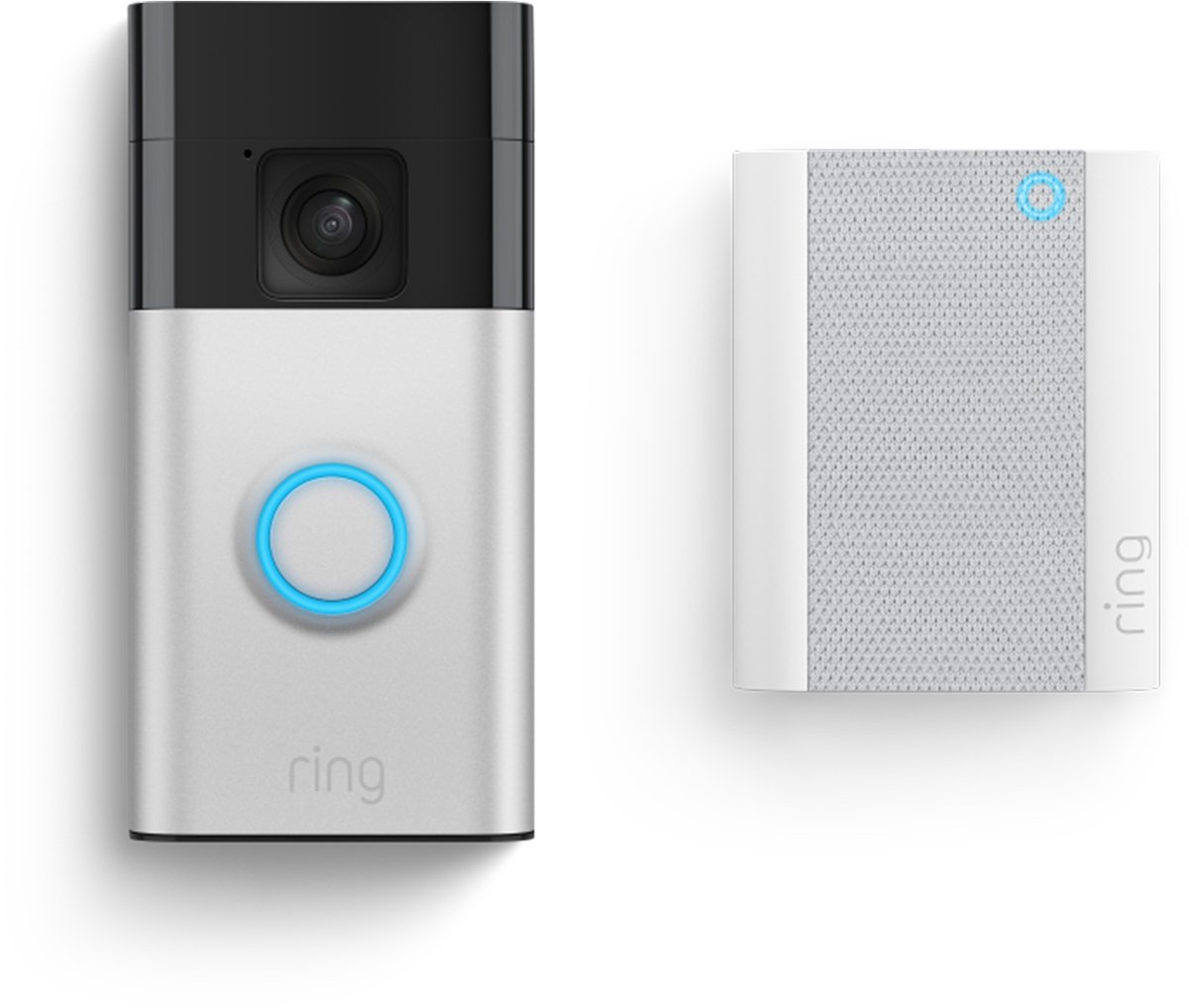 Ring Video Doorbell met Chime en 2-Pack Batterijcamera - afbeelding 2