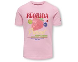 ONLY KIDS - KOGBOLETTE LIFE S/S TOP JRS Meisjes T-shirt