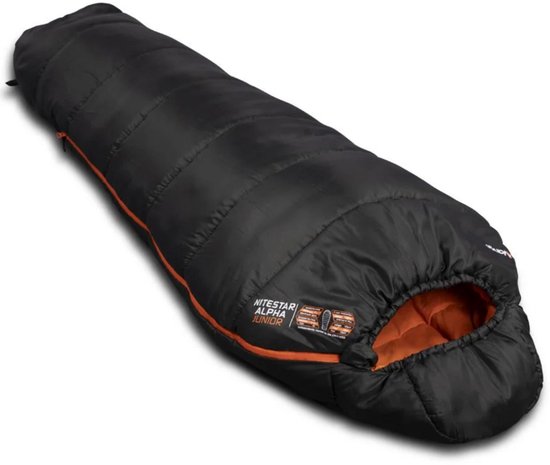 Vango Nitestar Alpha Junior Slaapzak – 2–3 Seizoenen – Lichtgewicht – Compact Op te Bergen