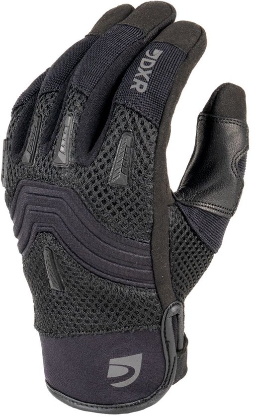 MOTOBLOUZ Motor Handschoenen BRAPP EVO Mannen XL Zomer Zwart/Zwart CE-gekeurd