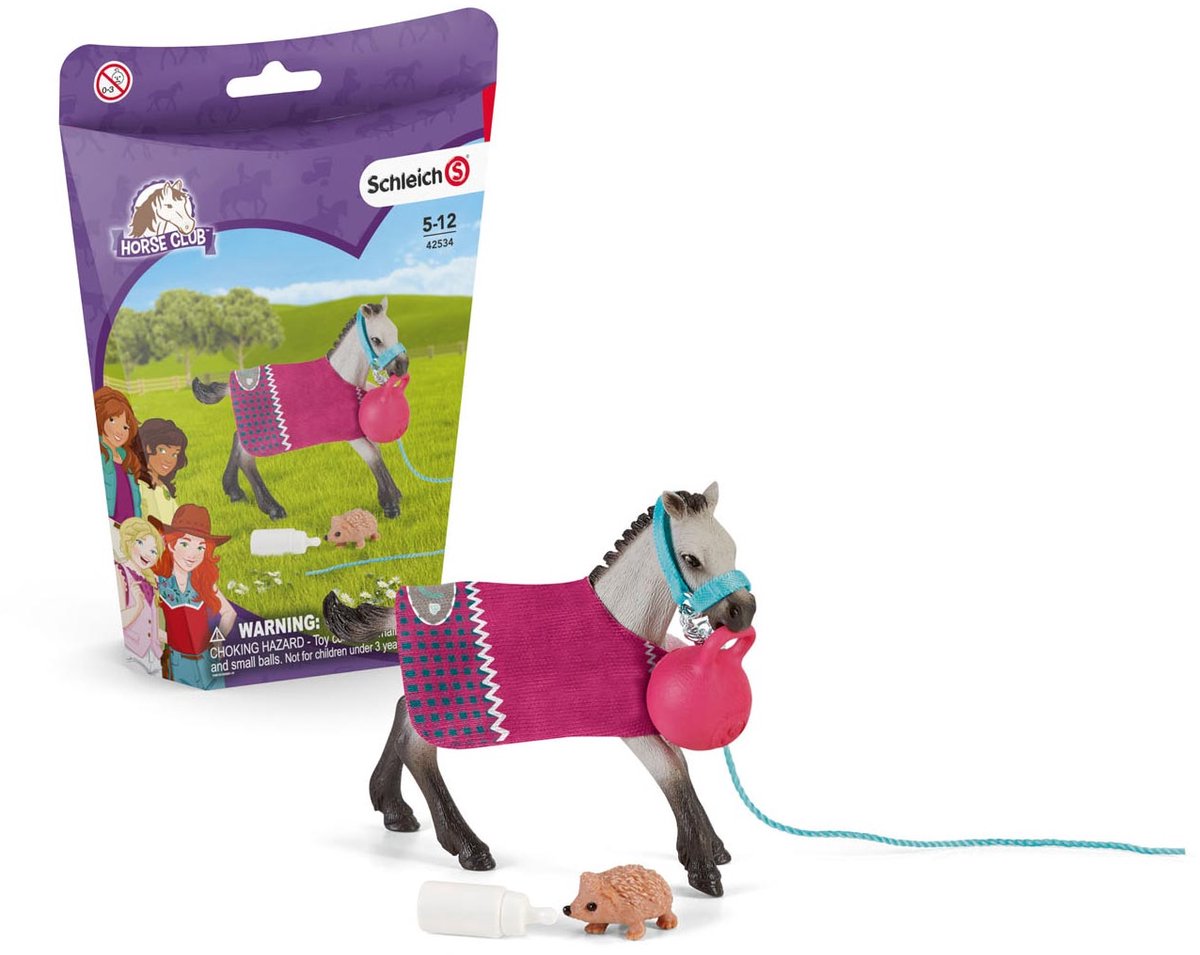 schleich HORSE CLUB - Spelplezier met veulen - Speelfigurenset - Kinderspeelgoed voor Jongens en Meisjes - 5 tot 12 jaar - 42534 — afbeelding 18