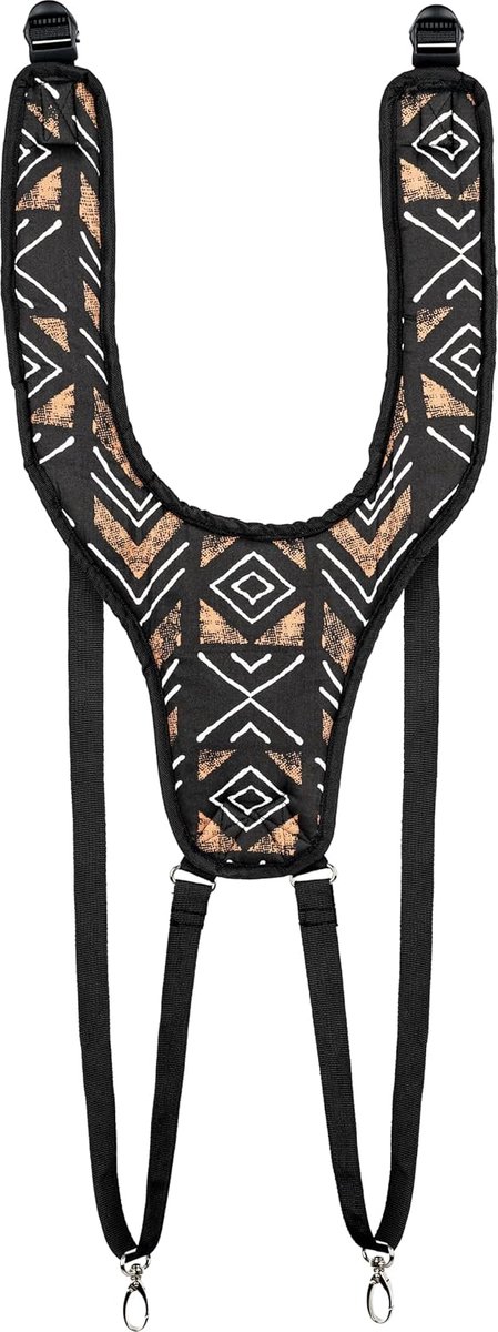 Percussie Accessoire - Djembe Band - Muziek Maken - Kanga Sarong Stijl - 20x25x5 cm
