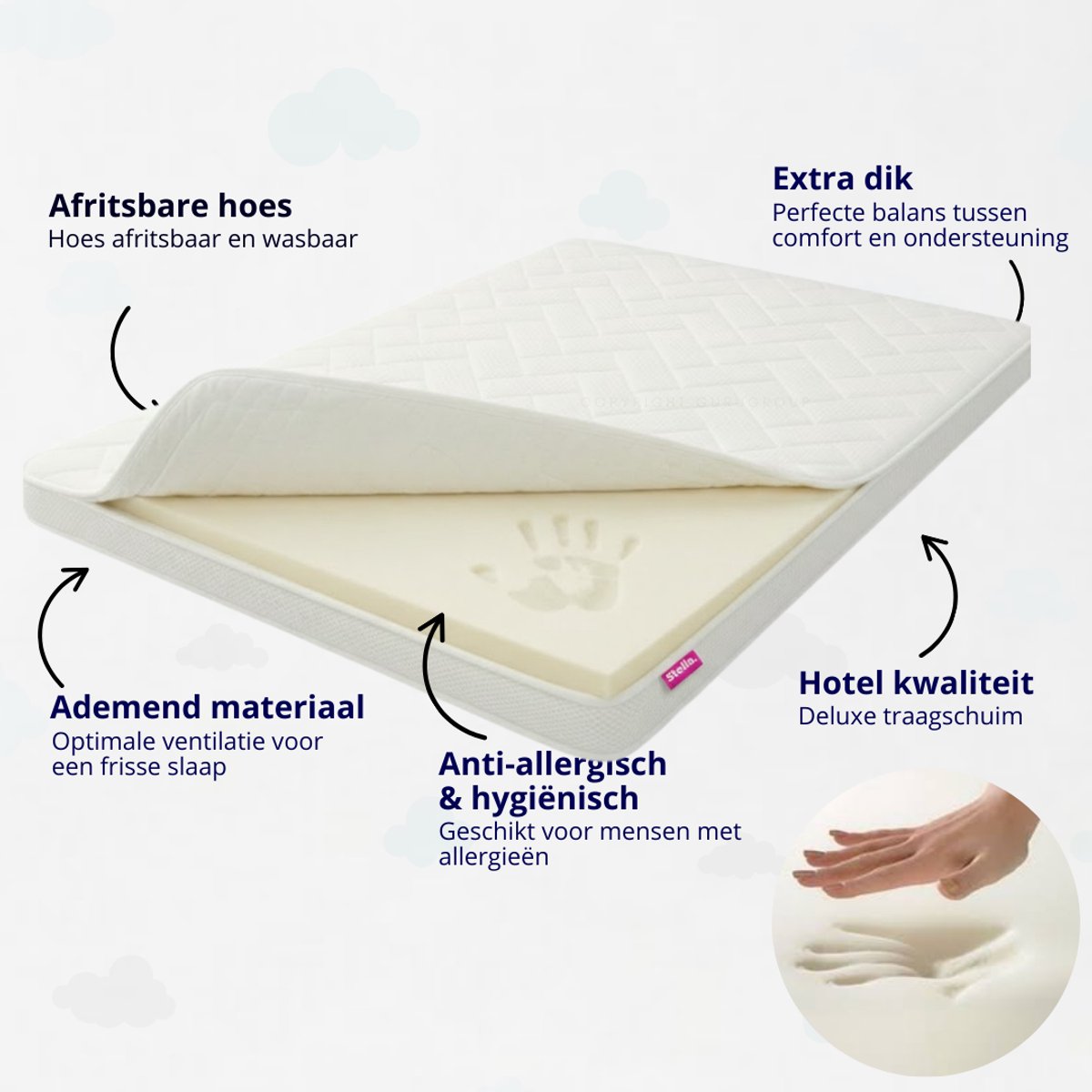 Hotel Hotel XL Topper - afbeelding 5