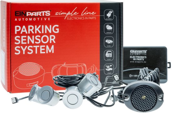 Einparts Achterparkeersensoren 4 Sensoren Met Zoemsysteem Voor Auto's