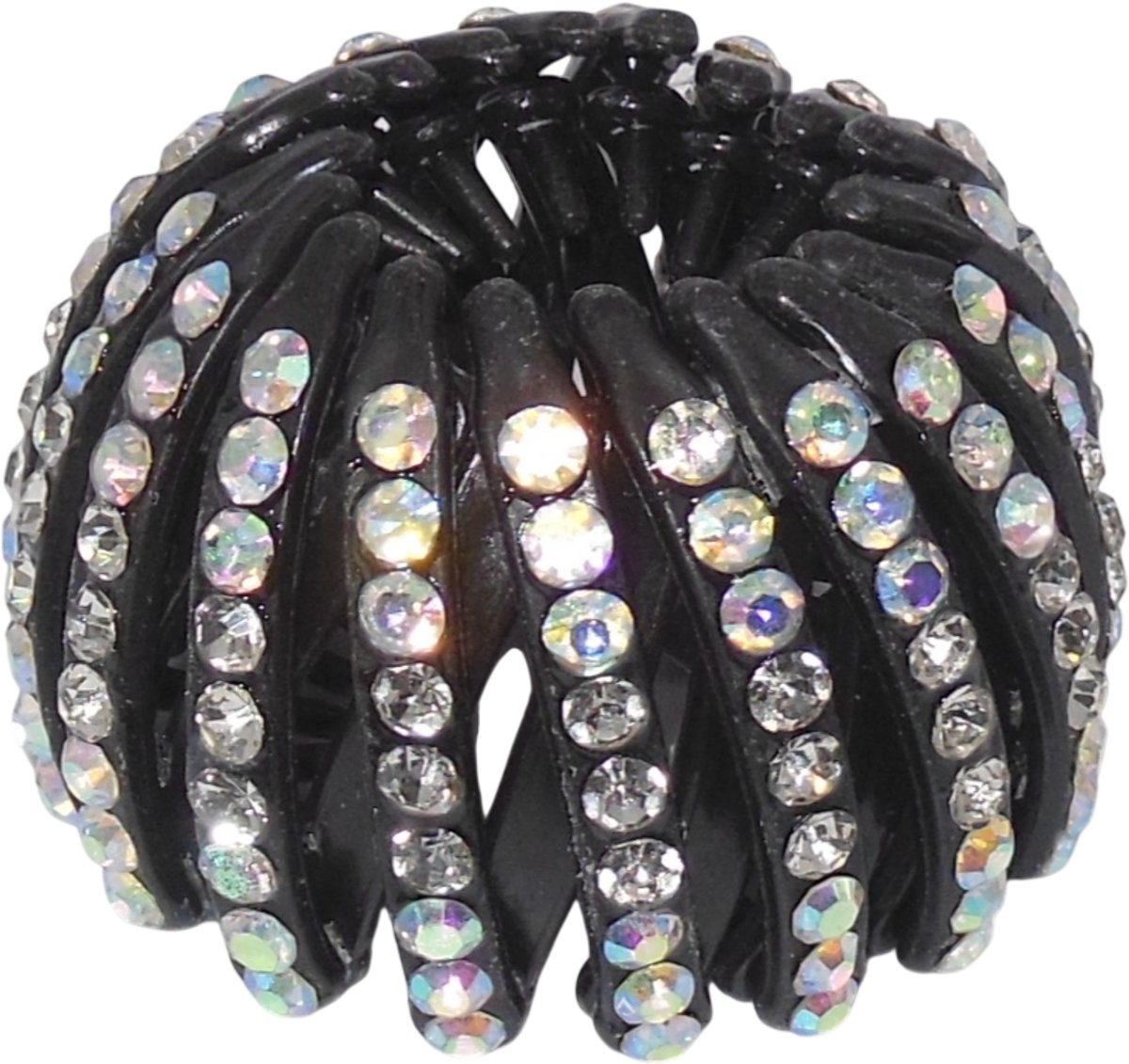 Knot klem diverse kleuren licht met strass