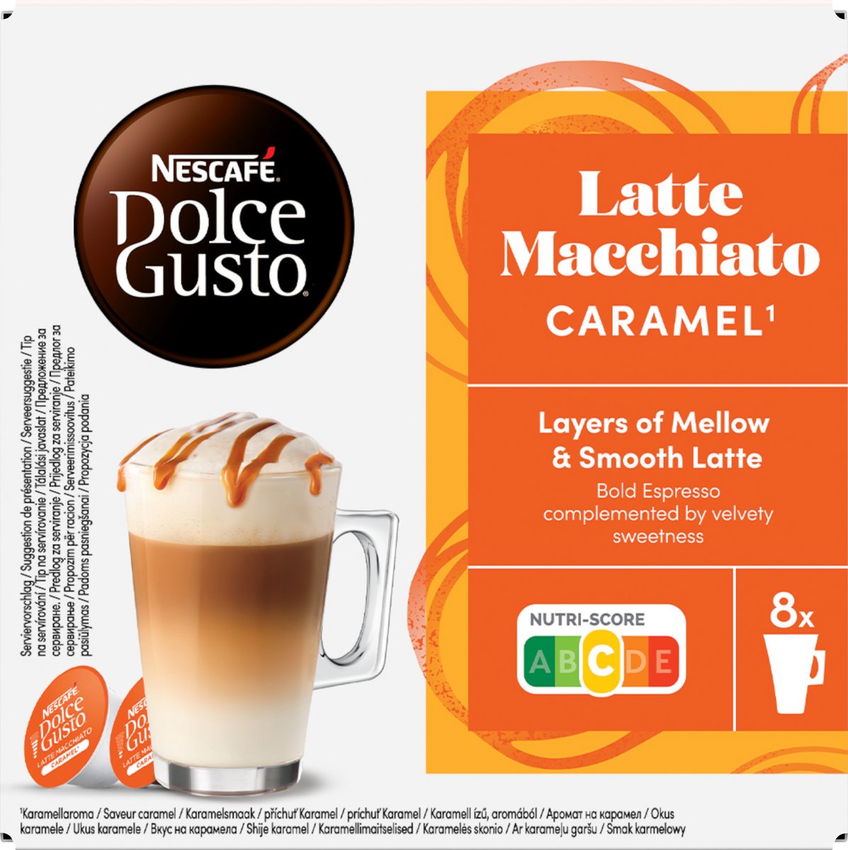 Nescafé Dolce Gusto capsules Latte Macchiato Caramel - 48 koffiecups voor 24 koppen koffie thumbnail 2