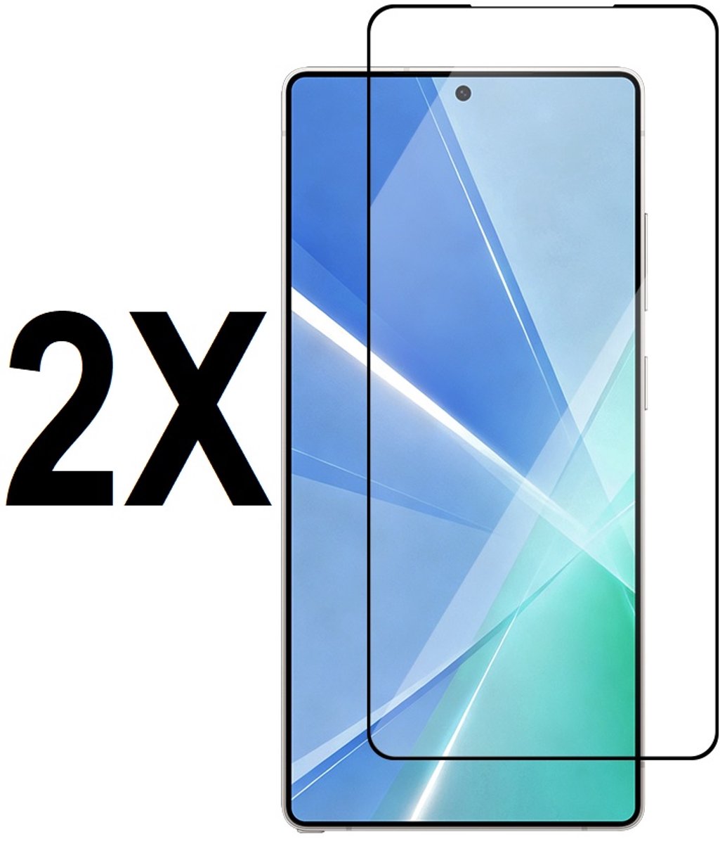 Screenz® - Screenprotector geschikt voor Samsung Galaxy S26 Ultra - Tempered glass Screen protector geschikt voor S26 Ultra - Beschermglas - Glasplaatje - 2 stuks