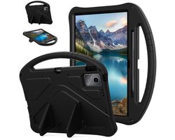 Coverup Tablethoes geschikt voor Lenovo Idea Tab Plus Hoesje - ShockProof Kids Case - Zwart