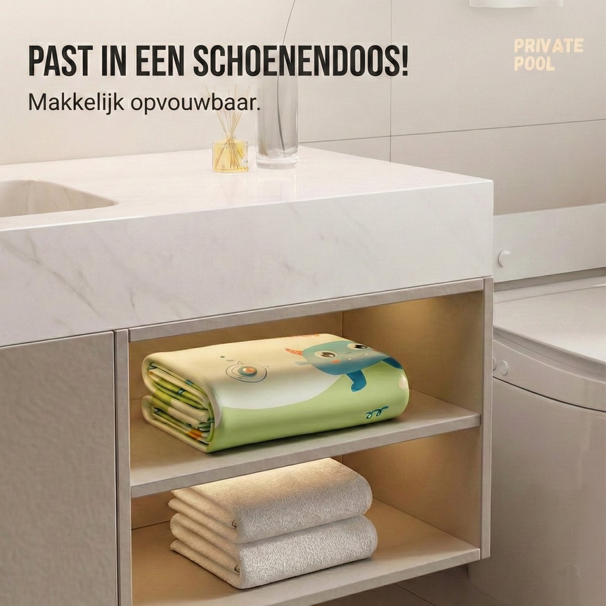 Premium Opblaasbaar Kinderzwembad - 210 x 140 x 56 cm - 3-Laags Verdikt Familiezwembad - Veilig PVC Babybad met Afvoergat - Zomer Waterplezier - Zwembad speelgoed - Buitenspeelgoed inclusief Reparatiesetje — afbeelding 4