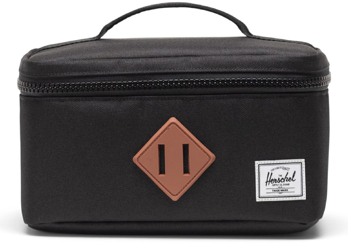 Herschel thermische zak Heritage Lunch Box Little Herschel Black zwart