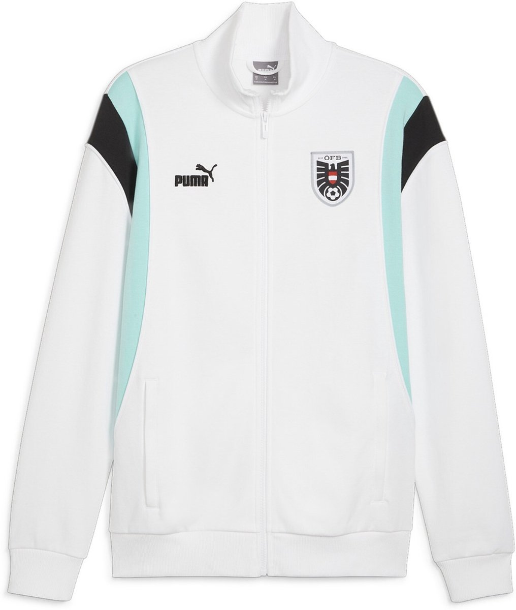 Puma trainingsjack ÖFB FtblArchive Track Jacket 774192 Zwart