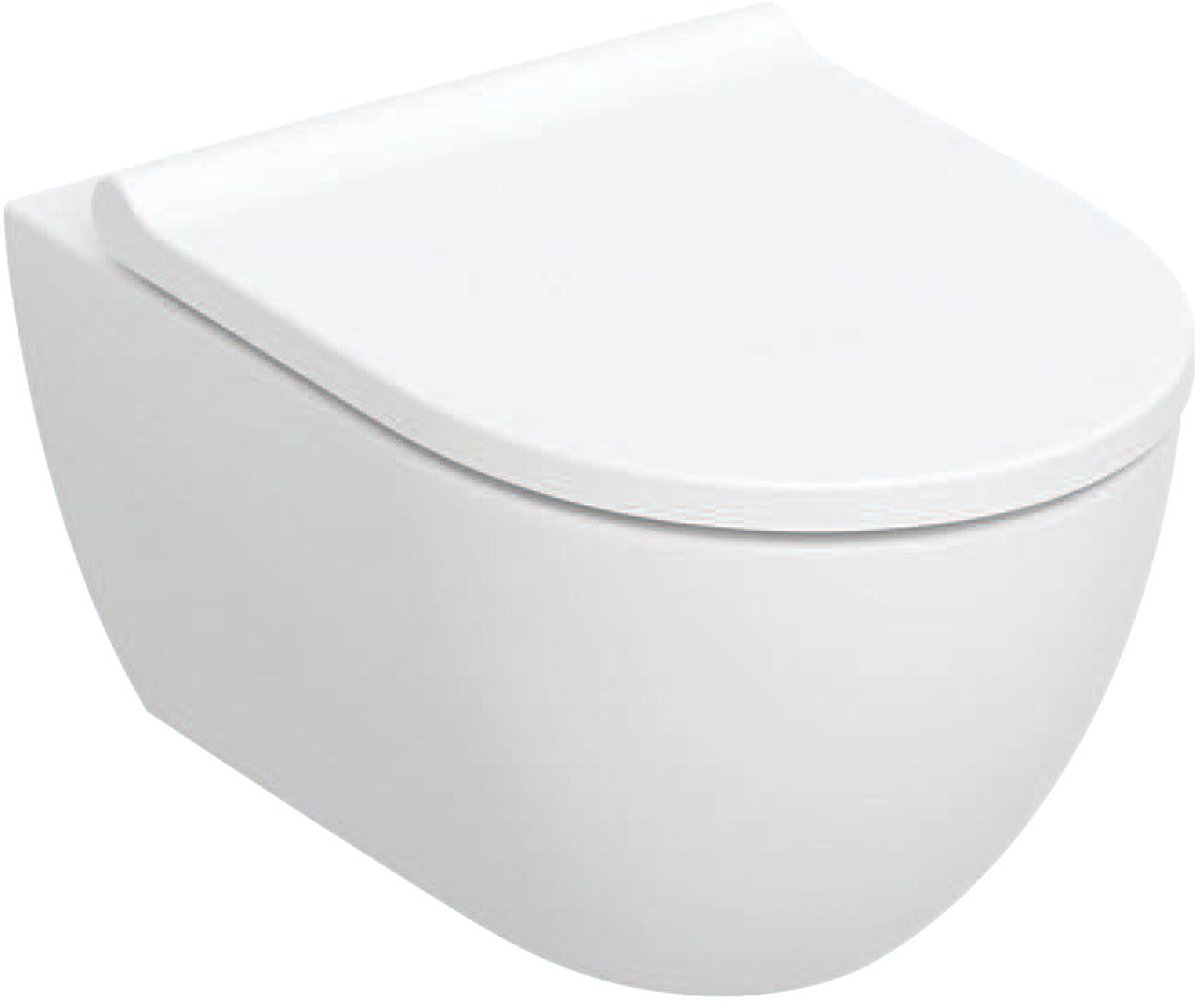 Geberit Acanto wandcloset, incl. WC-bril, diepe spoeling, TurboFlush, 502.774.00.1