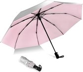 46 inch UPF 50+ Zonneparaplu met UV-bescherming – Compacte reisparaplu voor zon en regen – Waterdicht, windbestendig en automatisch openen/sluiten