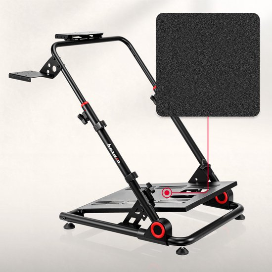 Huzaro Speed 3.0 - Racestuur Standaard - Zwart van Huzaro — afbeelding 3