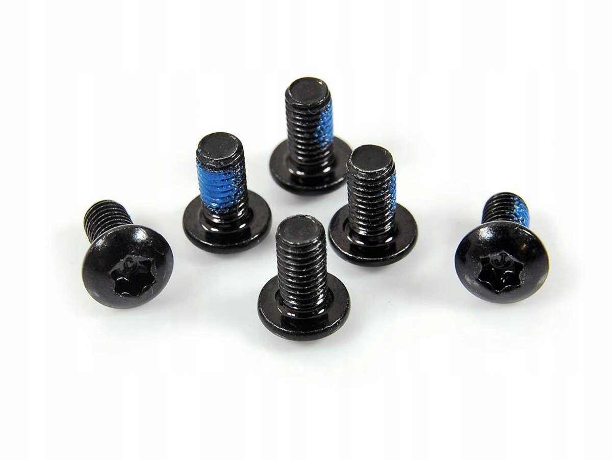Accent - Schroeven voor Remschijf - Zwart - T25 - Set van 6