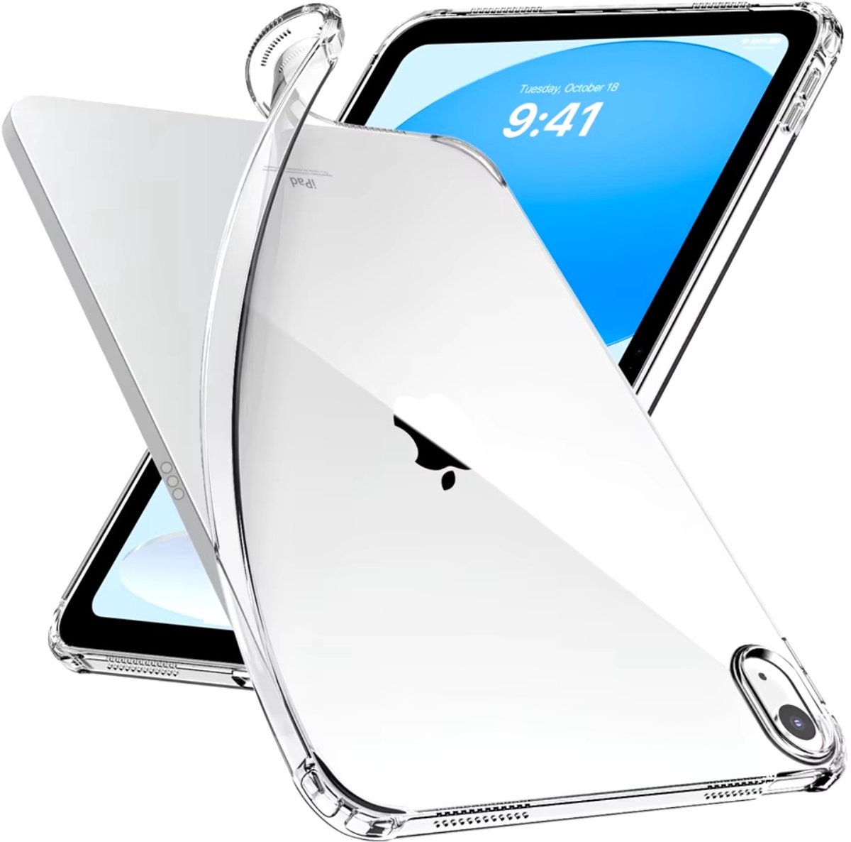 EtuiTab Serie - Siliconen Tablethoes - Apple iPad 10.9 Gen 10 - Bescherming en Toegang