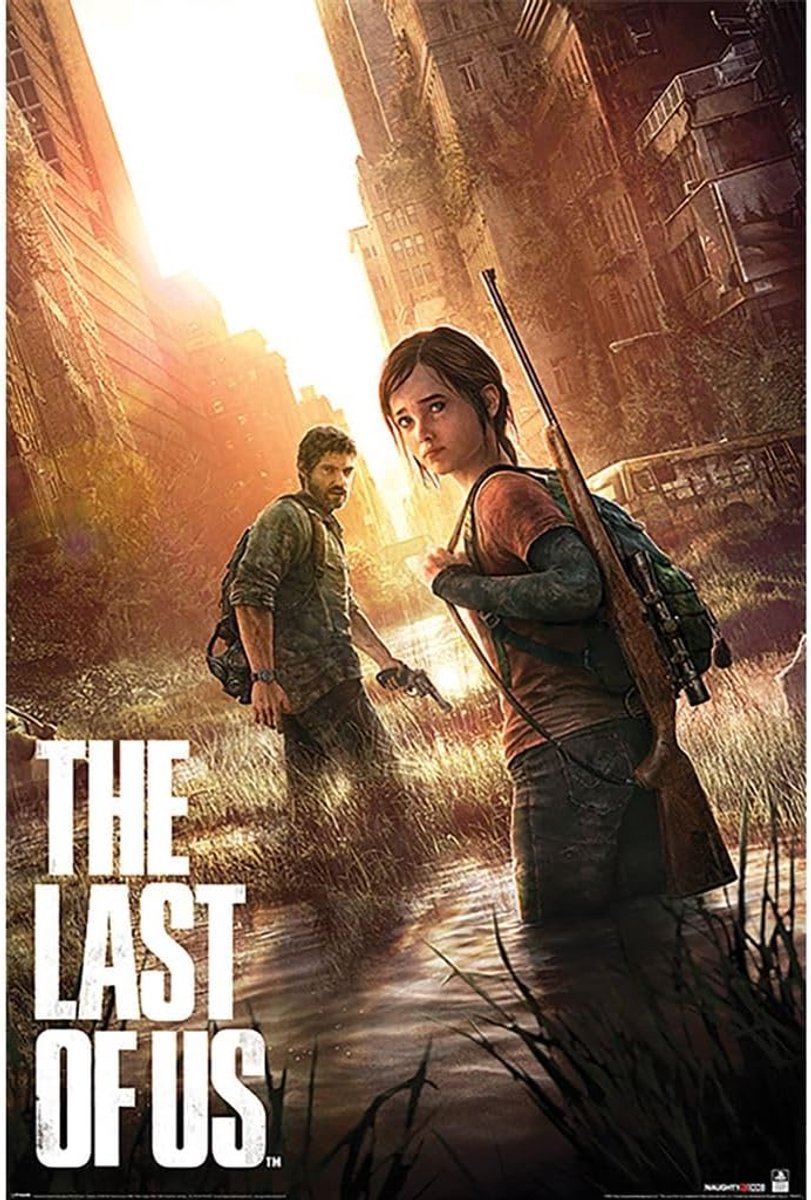 Posterpoint The Last of Us poster - Game - Joel - Ellie - 61 x 91.5 cm Multi