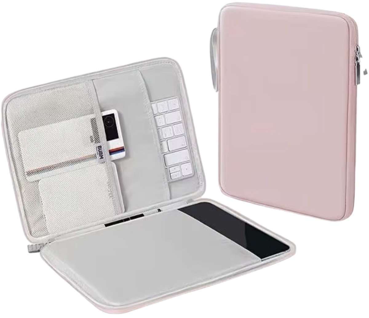 EtuiTab Serie - Laptoptas - Roze - Waterdicht - Extra Vakjes