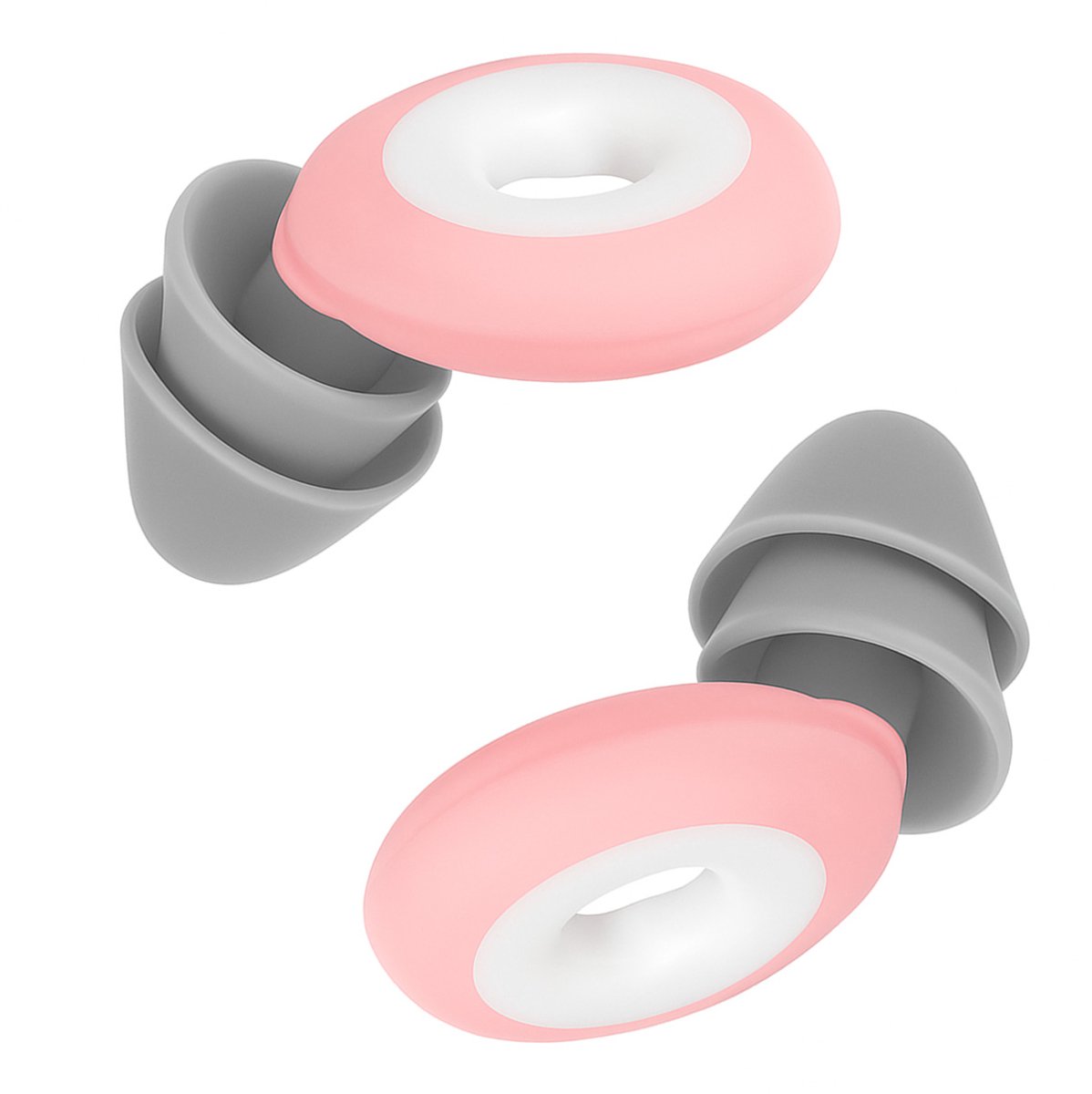 EarPlug Koniczyna - Roze Siliconen Oordopjes - Wyciszające - Slaapcomfort - Reisset