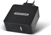 Sitecom CH-012 oplader voor mobiele apparatuur Binnen Zwart