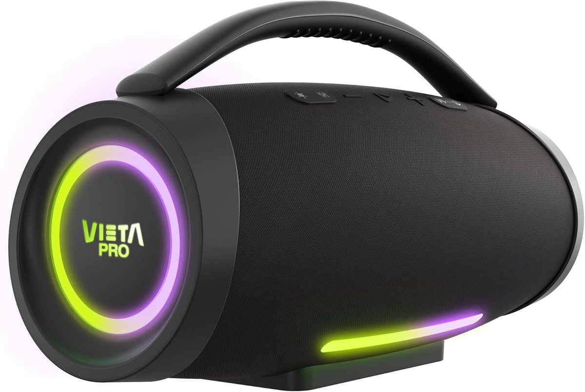 Draagbare Luidspreker - Bluetooth Speaker - Feest Muziek - 150W Vermogen TWS - 32 x 53 x 25 cm - Zwart
