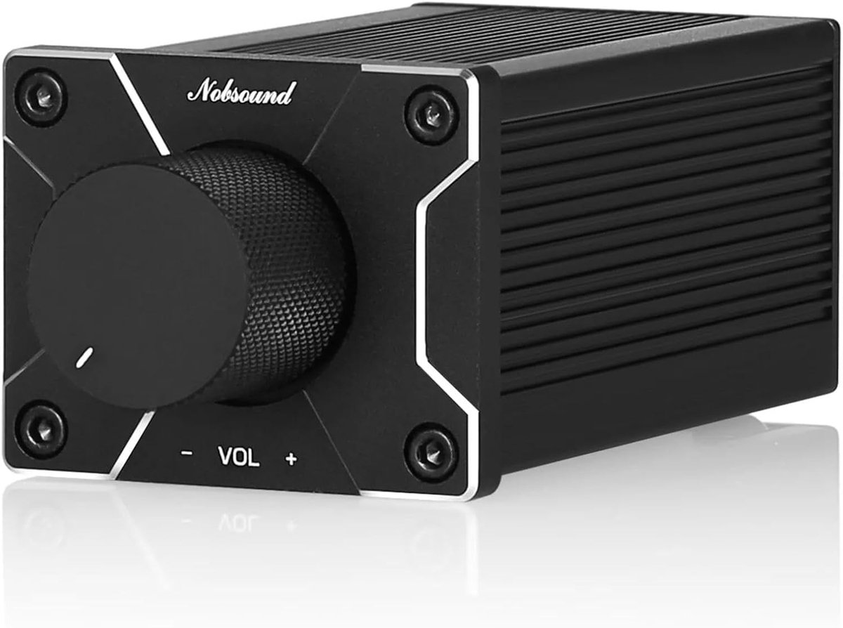 Passieve Voorversterker - Volume Controller - Hoge Precisie Audio - ALPS RK27 Potentiometer - 94 x 52 x 43 mm