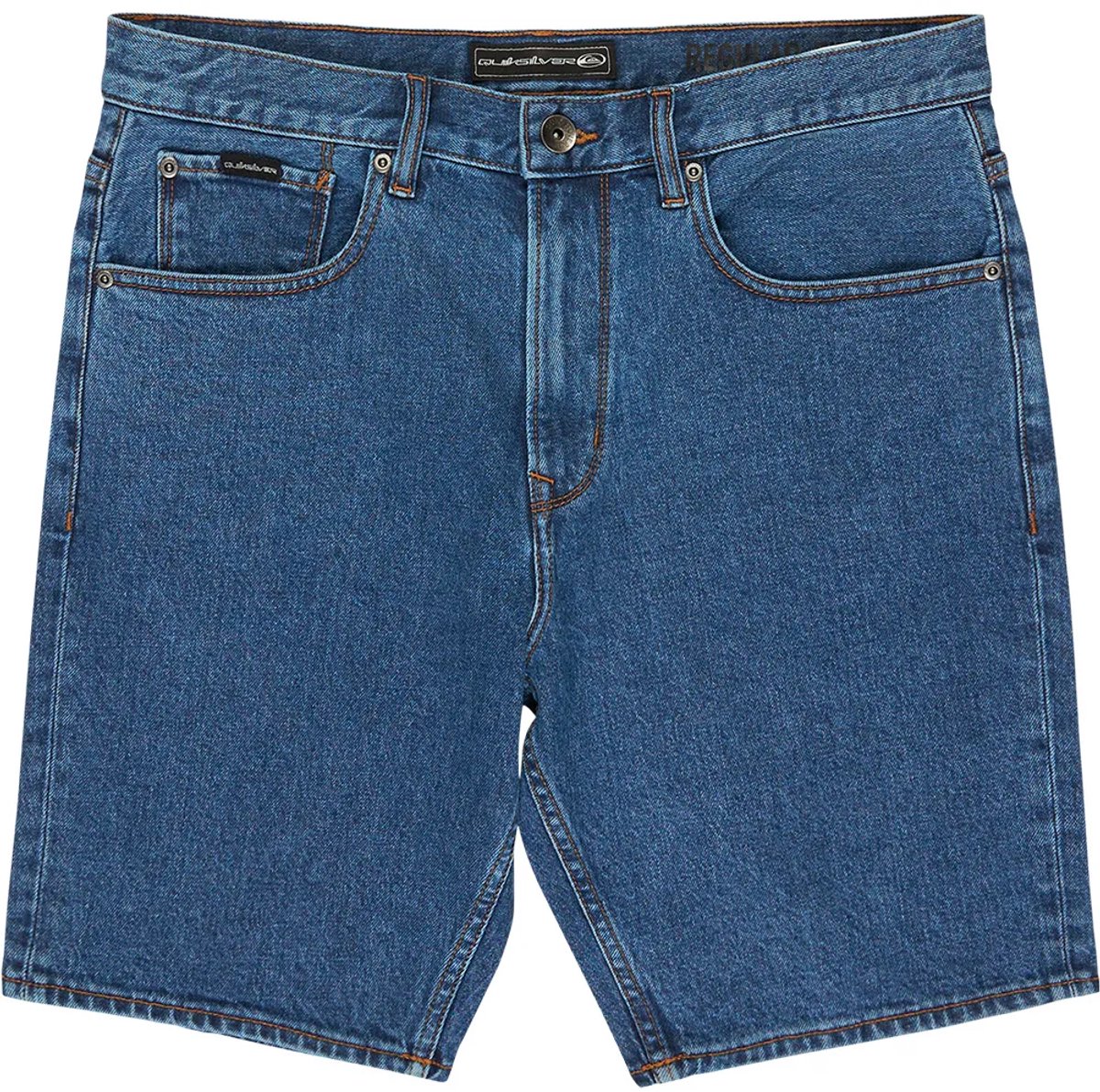 Quiksilver Eqyds03119 Regular Fit Korte Jeans 38 Man Stone Indigo