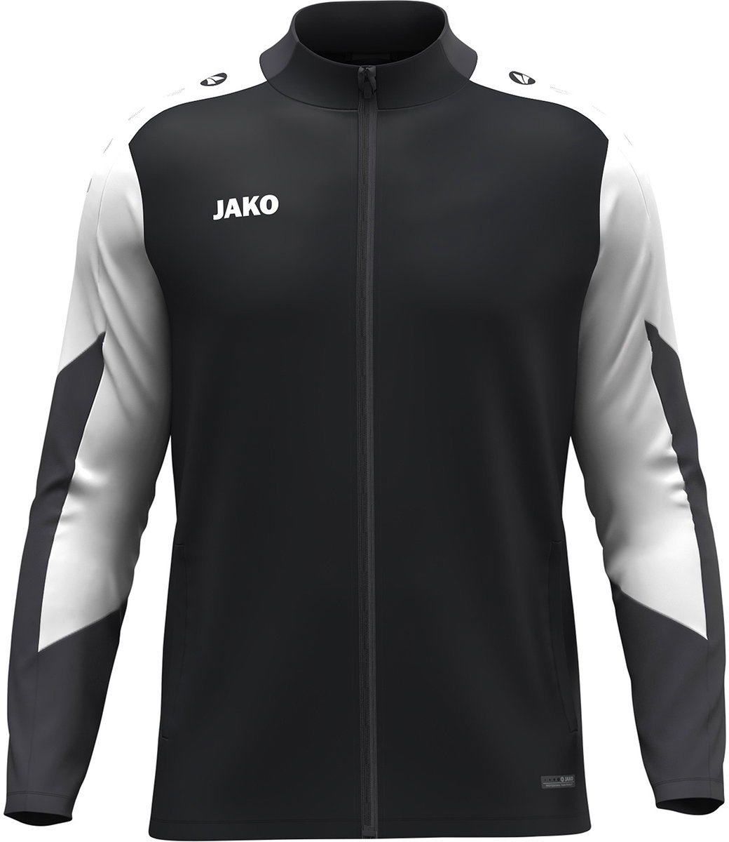 Jako Dynamic Polyestervest Dames - Zwart / Wit / Antraciet | Maat: M