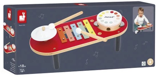 Janod - Confetti - Muzikale muziektafel van Janod — afbeelding 5