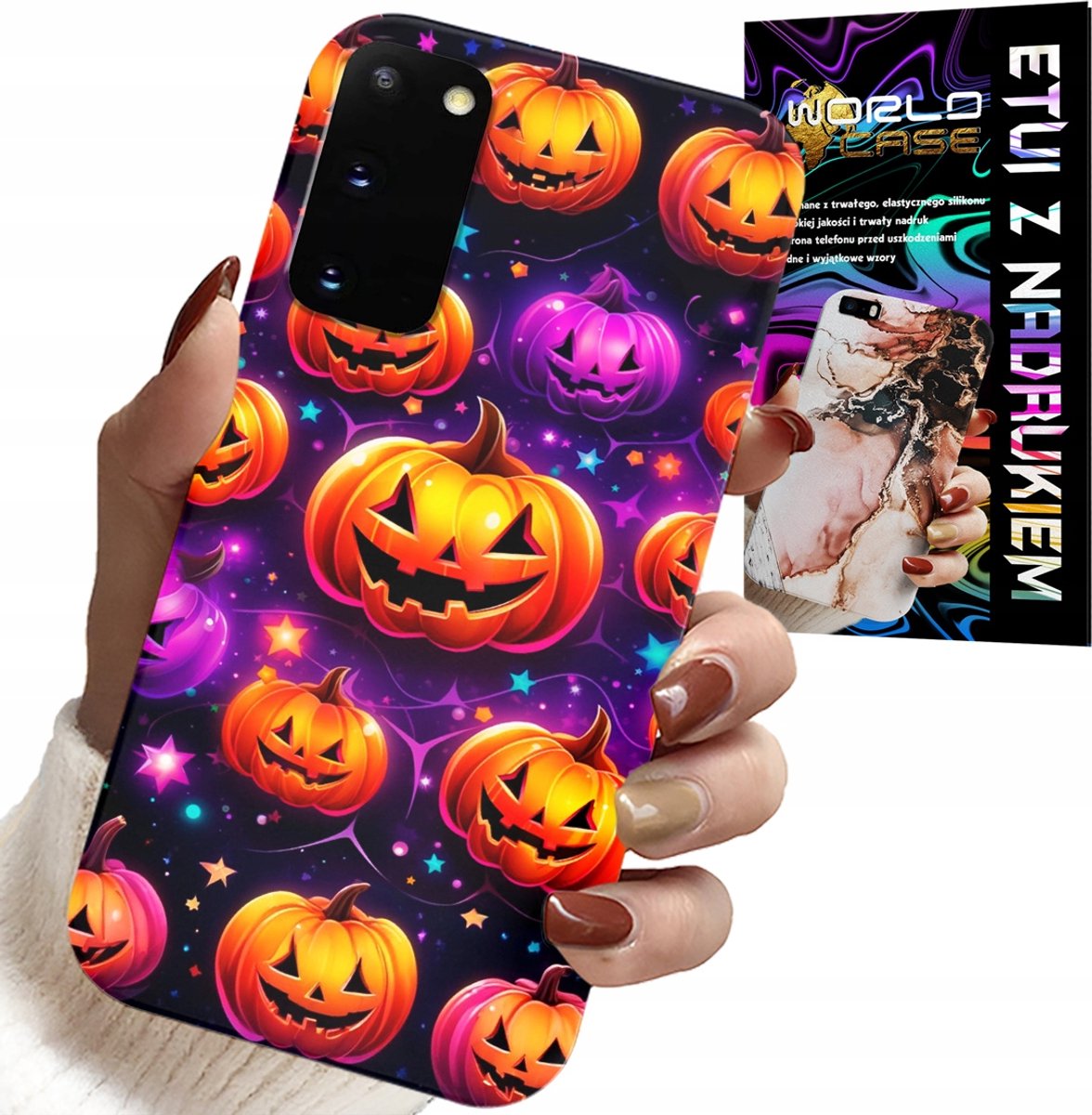 HOESJE VOOR SAMSUNG GALAXY S20 - HALLOWEEN, SALEM, ENGE POMPOENEN, PATRONEN