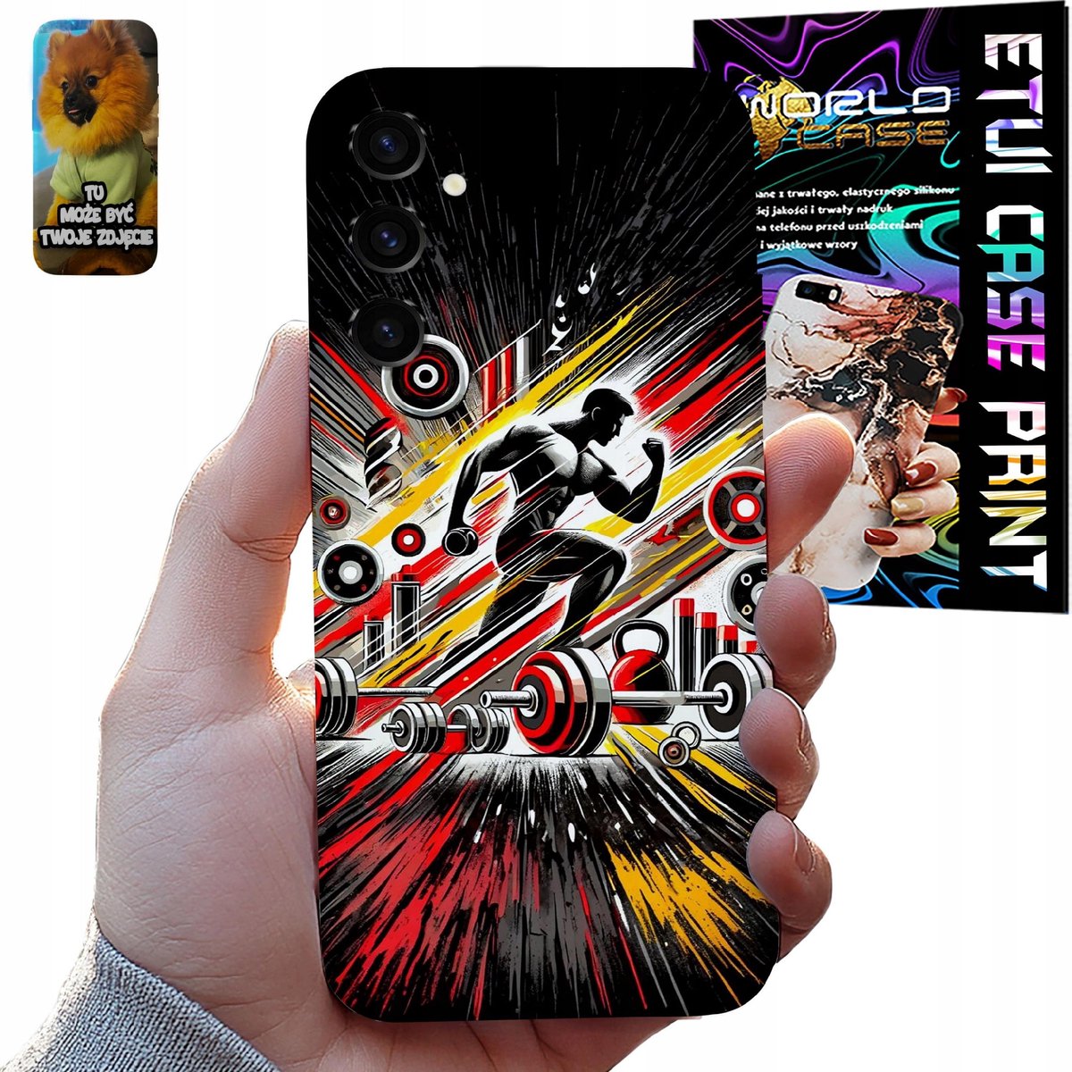 CASE SAMSUNG GALAXY S24 FE GYM PATTERNS FOR STRONGMAN